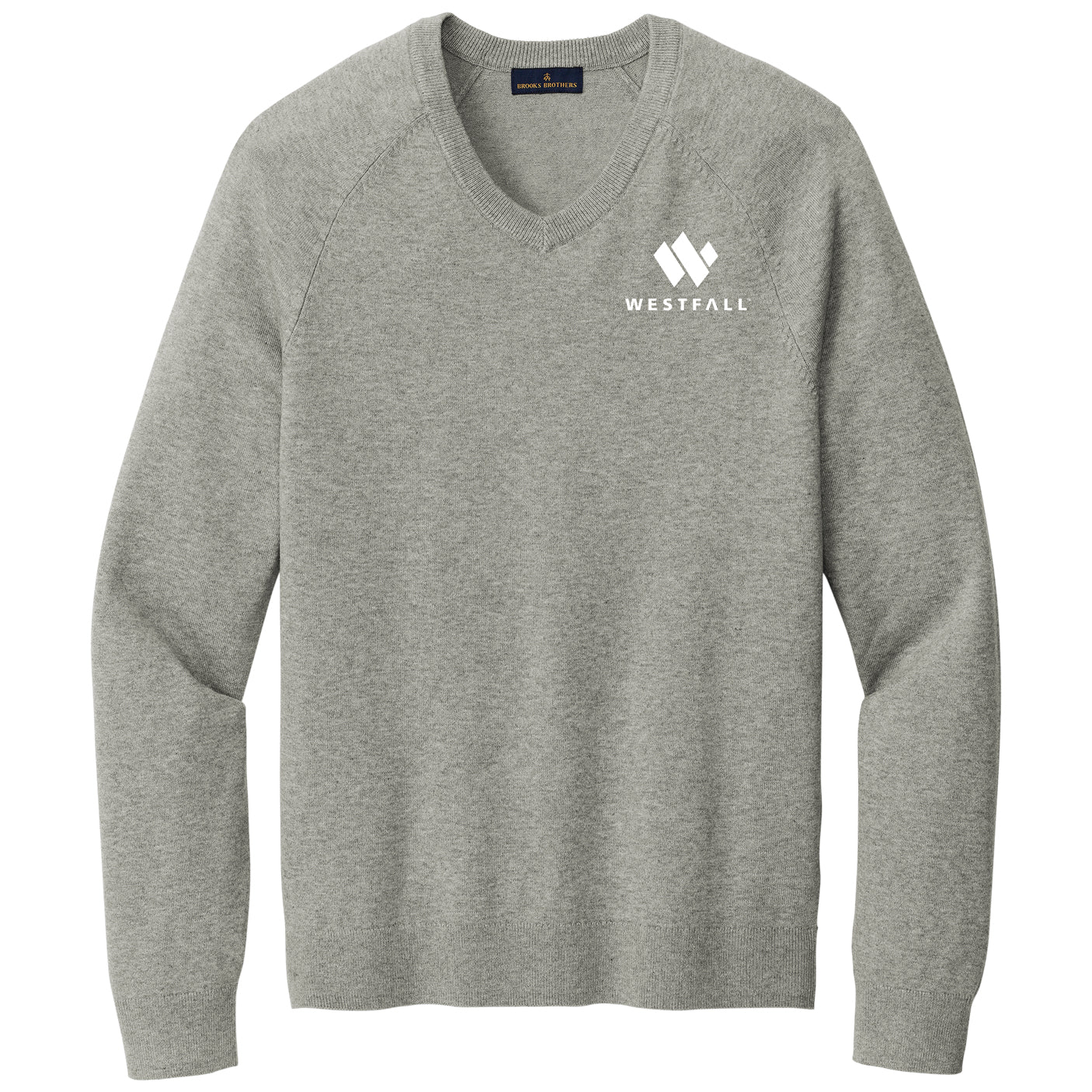Brooks Brothers® Cotton Stretch V-Neck Sweater