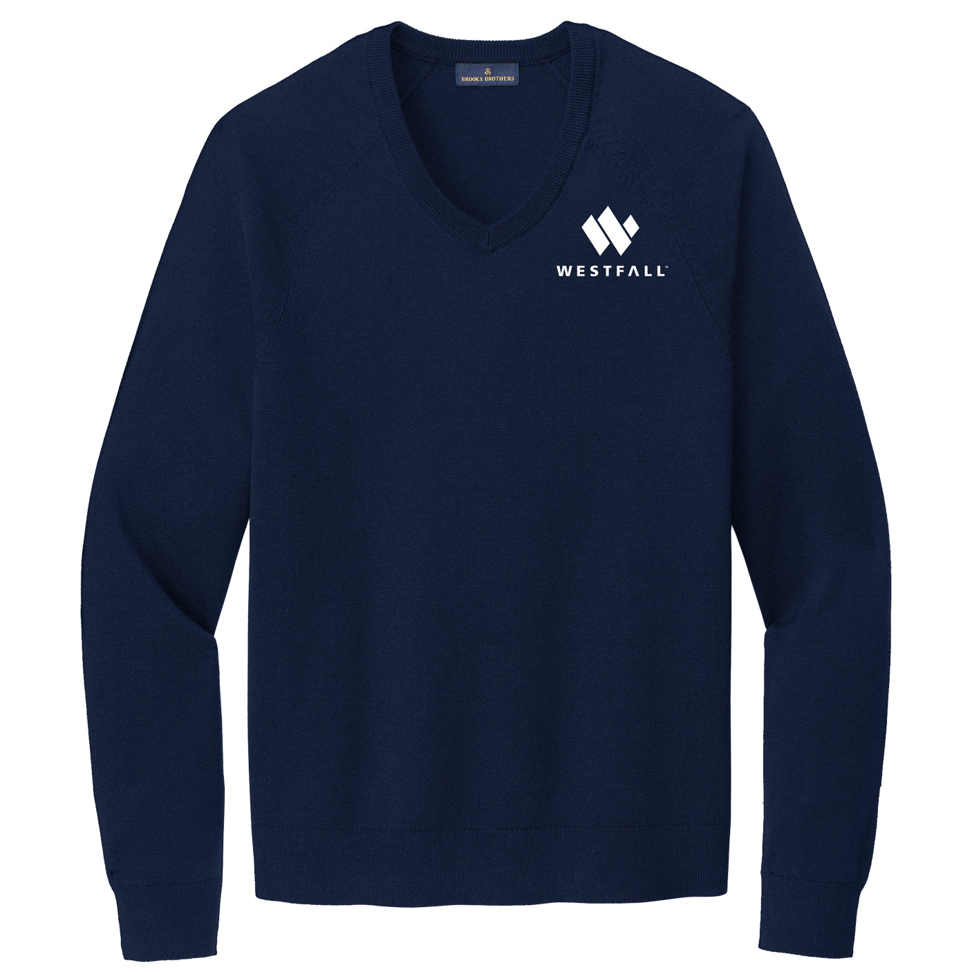 Brooks Brothers® Cotton Stretch V-Neck Sweater