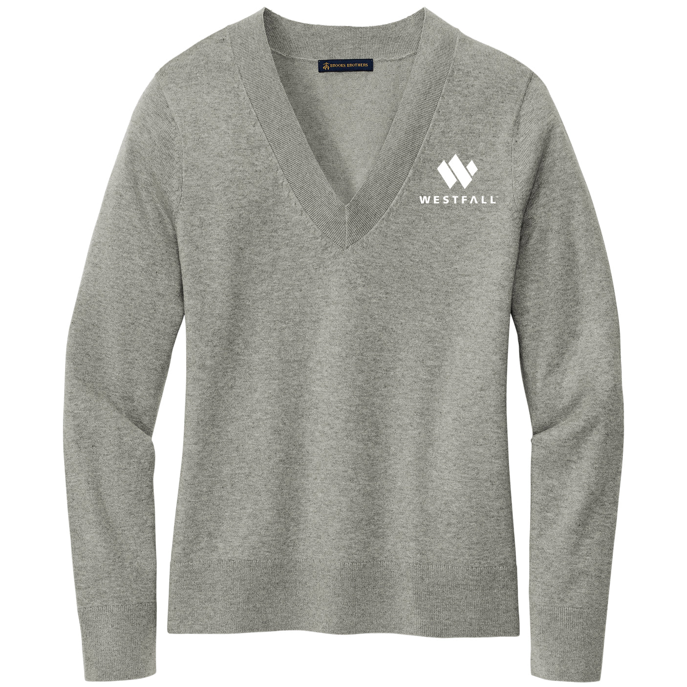 Brooks Brothers® Women’s Cotton Stretch V-Neck Sweater