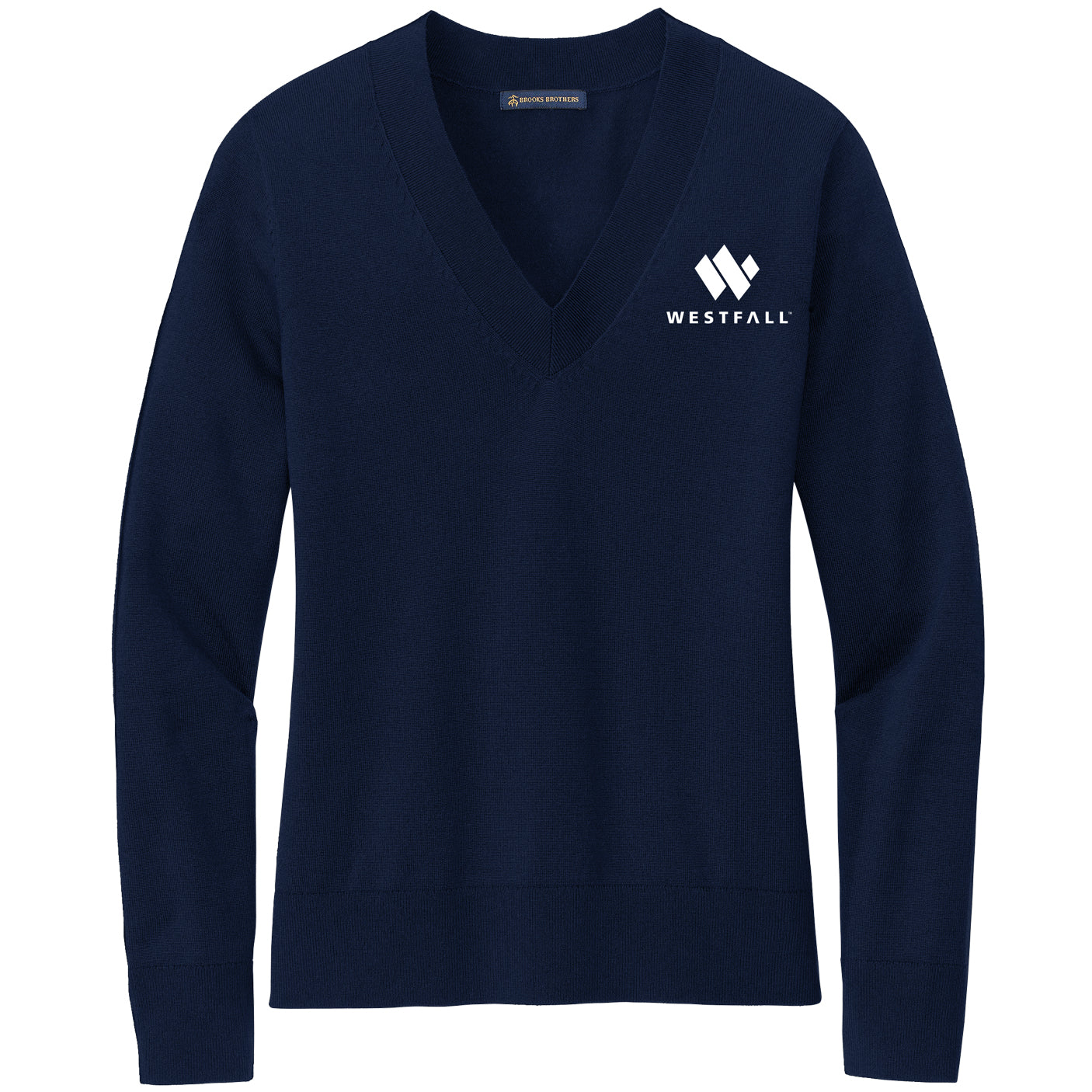 Brooks Brothers® Women’s Cotton Stretch V-Neck Sweater