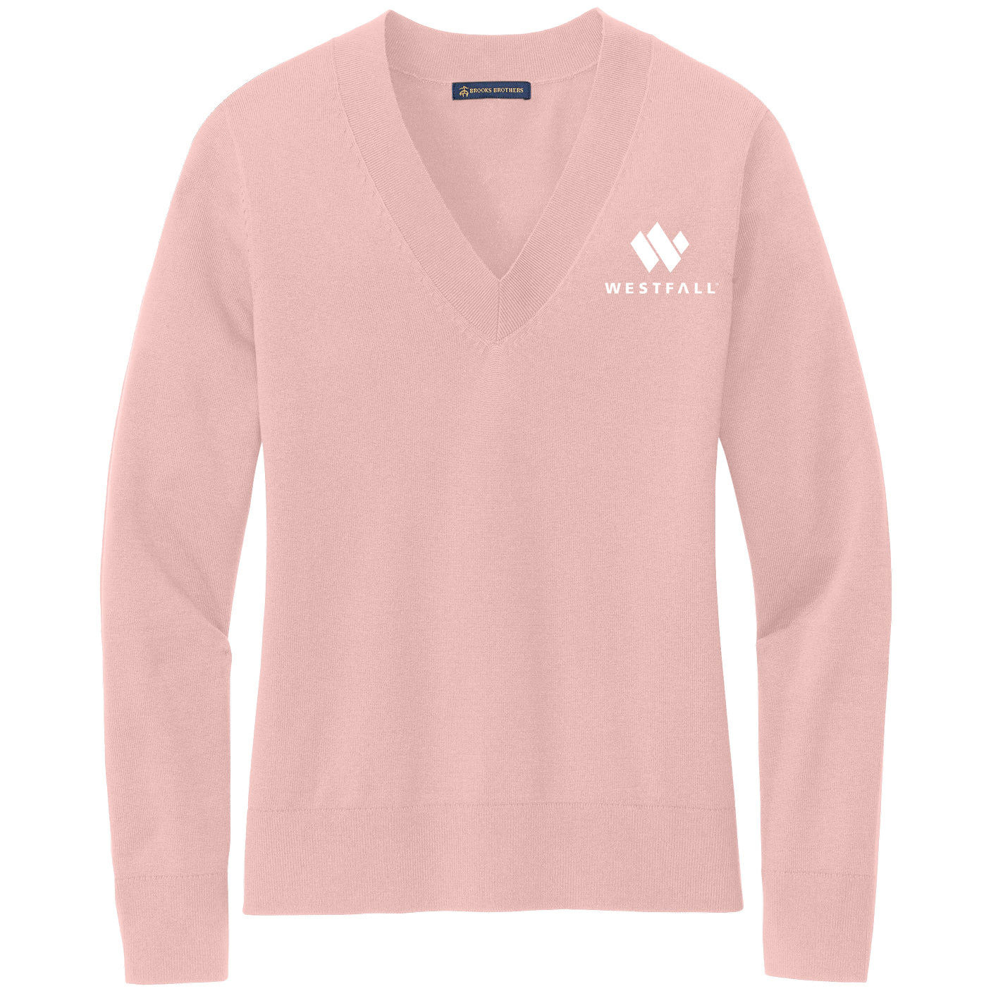Brooks Brothers® Women’s Cotton Stretch V-Neck Sweater