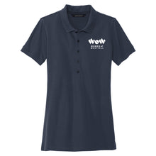 Load image into Gallery viewer, MERCER+METTLE™ Women’s Stretch Heavyweight Pique Polo
