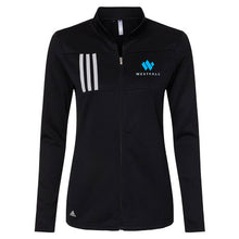 Load image into Gallery viewer, Adidas Women&#39;s 3-Stripes Double Knit Full-Zip
