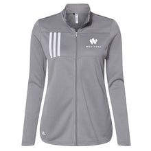 Load image into Gallery viewer, Adidas Women&#39;s 3-Stripes Double Knit Full-Zip
