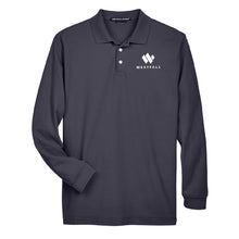 Load image into Gallery viewer, Devon &amp; Jones Men&#39;s Pima Piqué Long-Sleeve Polo
