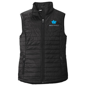 Ladies Packable Puffy Vest