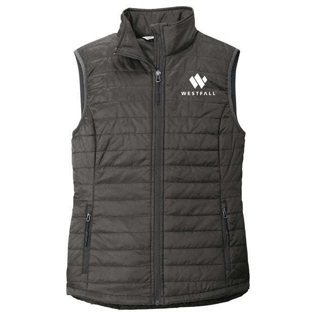 Ladies Packable Puffy Vest