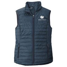 Load image into Gallery viewer, Ladies Packable Puffy Vest
