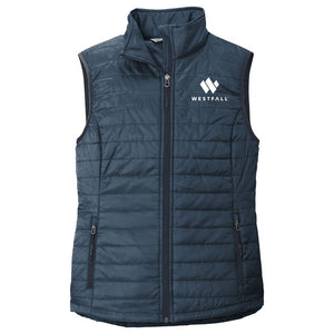 Ladies Packable Puffy Vest