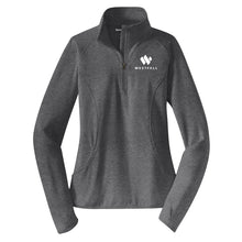 Load image into Gallery viewer, Ladies Sport-Wick Stretch Half Zip Pullover
