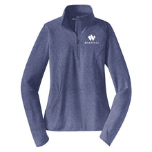 Load image into Gallery viewer, Ladies Sport-Wick Stretch Half Zip Pullover
