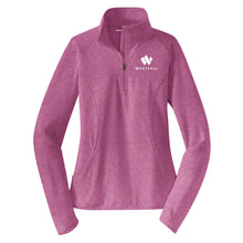 Load image into Gallery viewer, Ladies Sport-Wick Stretch Half Zip Pullover
