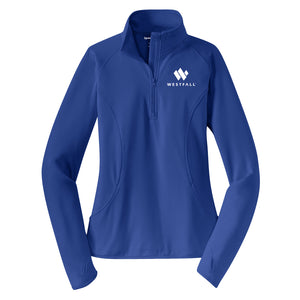 Ladies Sport-Wick Stretch Half Zip Pullover