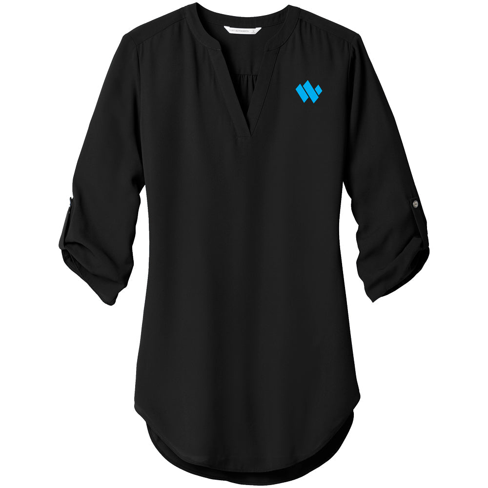 Ladies 3/4 Sleeve Tunic Blouse - CLOSEOUT ITEM