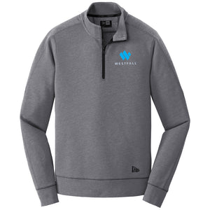 New Era® Tri-Blend Fleece 1/4-Zip Pullover