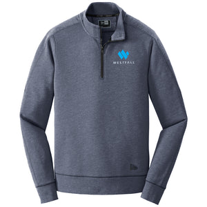 New Era® Tri-Blend Fleece 1/4-Zip Pullover