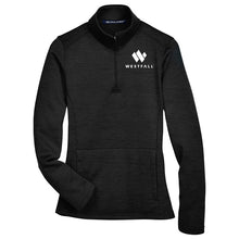 Load image into Gallery viewer, Ladies&#39; Newbury Mélange Fleece Quarter-Zip
