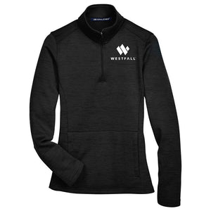 Ladies' Newbury Mélange Fleece Quarter-Zip