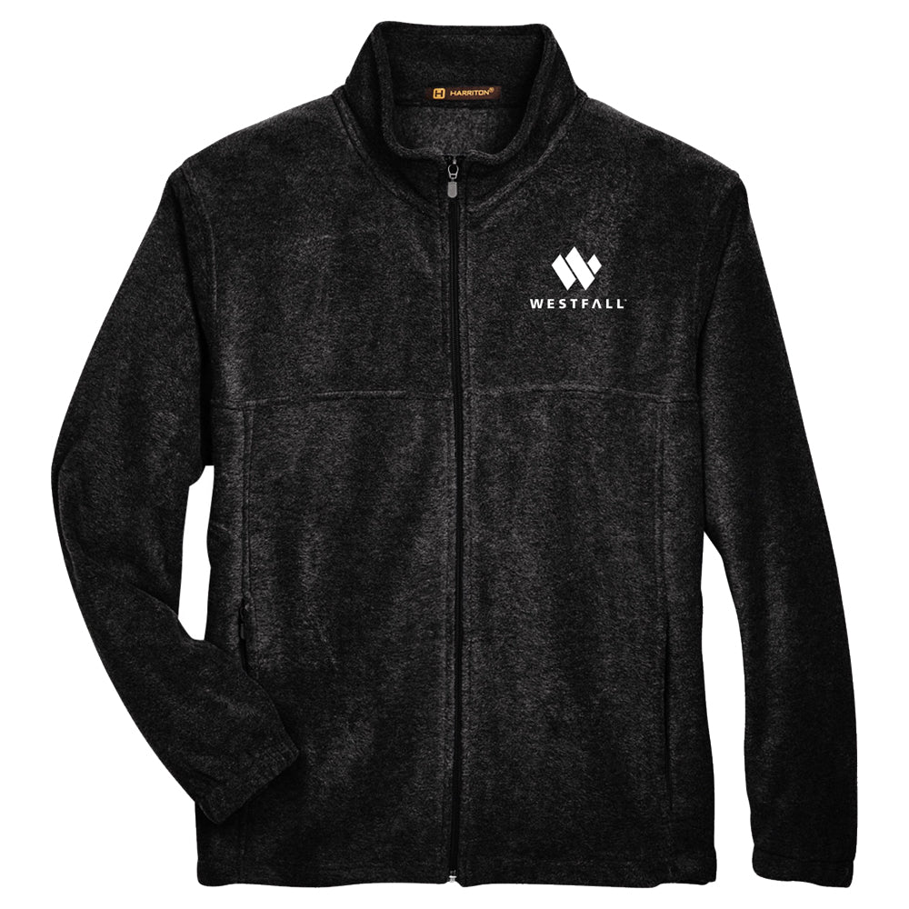 Harriton Men's 8 oz. Full-Zip Fleece